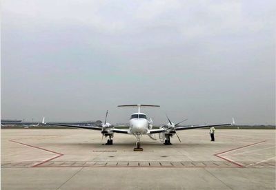 德事隆航空向楚天通航交付一架比奇350i空中國王飛機 通用航空服務再升級